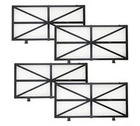 Cloudpower Lot de 4 filtres de nettoyage de piscine pour Dolphin pour DX6 pour DX5+S pour Triton pour Edge pour Robot Cleaner Wave 75, 9991408-R4