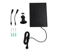 Cloudpower Panneau solaire 6 000 mAh batterie au lithium 3W/5V Polysilicium Module de panneau solaire IP66 étanche Caméra de chasse Panneau solaire pour caméra de sécurité extérieure Ventilateur