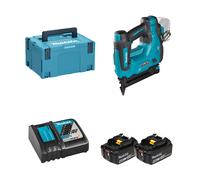 Cloueur 18V DBN500ZJ + 2 batteries BL1850B 18V 5 Ah + chargeur rapide DC18RC MAKITA