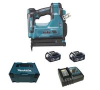 Makita Cloueur sans fil DBN500RTJ 18 V Li-Ion - 2 batteries 5 Ah, chargeur, coffret MakPac