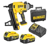 Cloueur béton et acier 18V DEWALT DCN890P2-QW Brushless avec un coffret et 2 batteries 18V - 5Ah Li-Ion