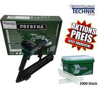 Cloueur d'ancrage pneumatique Prebena ST2-ANK60 40-60mm + 2000 clous d'ancrage 50mm 20°