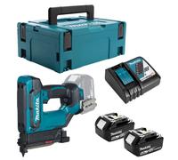 Cloueur de finition 18V LXT 35 mm - MAKITA - avec 2 batteries 18V 5.0Ah, chargeur, MakPac - DPT353RTJ