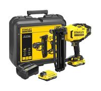 Cloueur de finition sans fil - 18V - STANLEY FATMAX - SFMCN616D2K-QW - Clous 25 à 64 mm + 2 batteries 2Ah + chargeur