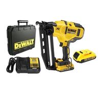 DeWalt Cloueur de finition sans fil DCN660D2 18V 16Ga Brushless Coffret 2x2,0 Ah