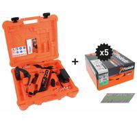 Cloueur Paslode IM90Xi - SPIT - avec batterie et chargeur + 5 packs 2,8x70 crantés - en mallette - 054696