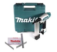 Makita AF 506 Cloueur à air comprimé 15-50mm 4.3-8.3 bar + 5000x Clous à refouler 15mm galvanisé + Coffret