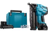 Cloueur sans fil 18V LXT 16 Ga 25 - 64 mm - MAKITA - avec 2 batteries 18v 5.0Ah - chargeur - MakPac - DBN600RTJ