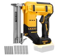 Cloueuse brad sans fil pour Dewalt 20V (sans batterie) | Agrafeuse électrique, 18GA, sans balais, 500 clous, 500 agrafes, 2 modes, pistolet à clouer sans fil, pour tissus, bois