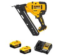 Cloueuse DeWALT DCN650P2-SK (2 x 5,0 Ah + DCB1104)
