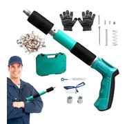 Cloueuse électrique pour béton robuste, cloueuse multifonction pour menuiserie, kit de clouage de meubles, outil électrique pour fixation murale, kit de clouage de meubles, compact