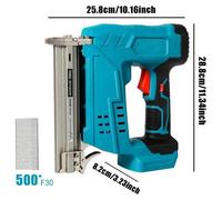 Cloueuse et agrafeuse - Batterie 18 V, sans fil - F10/F15/F20/F25/F30 10–30 mm - Sans batterie - Pour le bois et le bricolage