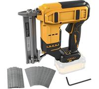 Cloueuse et agrafeuse sans fil 2 en 1 Dewalt 18V 20V 18GA avec 1000 clous et 1000 agrafes pour travail du bois
