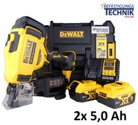 Cloueuse pour carton de toiture sans fil DCN45RND2-QW DeWalt 18V 2x5,0Ah T-Stak-Box pour clous de carton de toiture