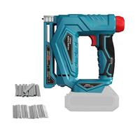 Cloueuse sans fil Brad compatible avec Makita 18 V, 18GA Pistolet à clouer électrique 2 en 1 avec 1000 clous et 1000 agrafes pour le travail du bois à la maison