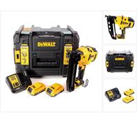 Cloueuse sans fil DeWalt DCN 660 D2 18 V 32 - 63 mm Brushless + 2 batteries 2,0 Ah + chargeur + coffret