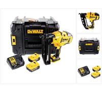 Cloueuse sans fil DeWalt DCN 660 M2 18 V 32 - 63 mm sans balais + 2 batteries 4,0 Ah + chargeur + coffret