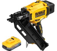 Cloueuse sans fil DeWalt DCN 930 N 18 V 50 - 90 mm sans balais + 1 batterie Powerstack 5,0 Ah - sans chargeur