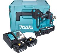 Cloueuse sans fil Makita DBN 601 RGJ 18 V 19 - 64 mm Brushless + 2 batteries 6,0 Ah + chargeur + Makpac