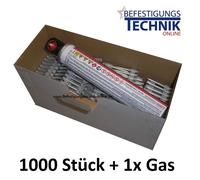 Clous à béton 2,6x40mm 1xGas pour cloueur à béton Hitachi Makita KMR Reich Tjep Senco