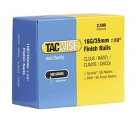 Clous À Finition Droite Tacwise 16 Gauge 25Mm (Paquet De 2500) TAC0666