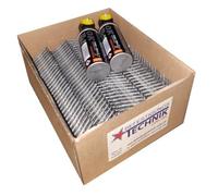 Clous d'adhérence 20° - 2,8 x 25 mm - Anneau galvanisé à chaud - Gaz - Convient pour cloueuse Tjep HA35 Paslode IM200/32