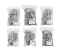Clous de soudure en plastique compatibles avec agrafeuse à chaud pour pare-chocs automobile, tête de lampe de tableau de bord et travaux de garniture (1200)