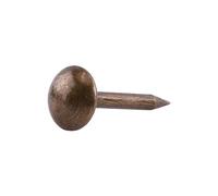 Clous de Tapisserie d'Ameublement 100pcs, Clous de Meubles clous de sofa de rivet de tapisserie d'ameublement de rivet d'artisanat punaise, laiton antique (#1)