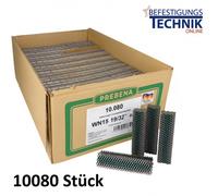Clous pour arbres WN15BK 25x15mm pour cloueur pour arbres Bostitch CF15-1-E Prebena Tjep CO-15 WN 25 10,08M