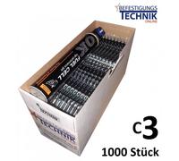 Clous pour béton 2,6x40mm gaz bleu pour Würth Diga CS1 Spit Pulsa 1000 Powers C3 BeA CN40 B