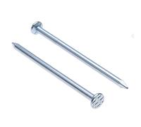 Clous Pour Bois à Tête Ronde Plate (Lot de 500) Galvanisés Pour le Bricolage et l'artisanat, la Décoration Intérieure, le Travail du Bois et les Meubles Taille: Longueur 30 mm Diamètre du clou 1.6 mm
