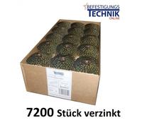 Clous pour carton bitumé 3,1x19mm anneau galvanisé pour cloueur pour carton bitumé Prebena Bostitch Makita AN454