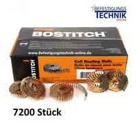 Clous pour carton bitumé Bostitch 3,1x22mm Lisse galvanisé pour cloueur de carton bitumé Prebena Makita AN454 DeWalt