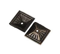 Clous, Punaises, clous de rembourrage, punaises pouce, décoratives for meubles, 50 goujons avec tête clou carrée 21x21mm