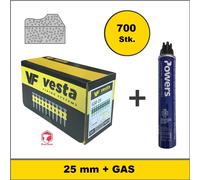 Clous Vesta cloueur à gaz, Würth DIGA CS-2/diga CS-3, DeWalt C5, Power C5, ma...