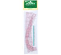 Clover 7704 Flexible Curved Ruler Plastic Multi-Coloured One Size