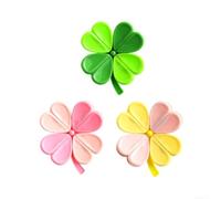 Clover Lot de 3 clips d'étanchéité magnétiques robustes pour sacs alimentaires pour réfrigérateur