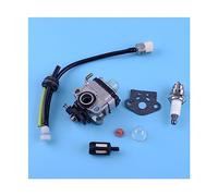 CLOXKS Carburateur pour Shindaiwa T230 LE230 S230 TCX230 X230 F230 C230 753-04296 Carburateur Filtre À Air Bougie Kit De Mise Au Point Carburateur Filtre à Air