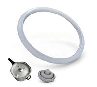 Cloxtralon Joints d’étanchéité en caoutchouc pour autocuiseur WMF - Joint d’étanchéité de 22 cm + joint de signal de cuisson, compatible avec les modèles WMF Perfect de 3 L, 4,5 L, 6,5 L et 8,5 L