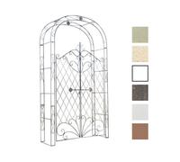 CLP Arche à rosiers avec porte Melissa Arcade en Fer Hauteur 220 cm, Bronze 220 cm