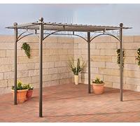 CLP Arche A Rosiers Métallique Ulpgar 01 A I Arceau De Jardin en Métal I Support pour Plantes Grimpantes avec De Belles Décorations, Couleur:Anthracite