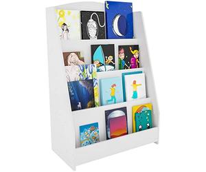 CLP Bibliothèque Étagère A Livres pour Enfants Melfa I Rangement Jouets Porte-revues avec 4 Etagères, Taille: 60 cm