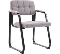 Chaise Visiteur Canada B tissu , Gris clair Gris clair G