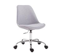CLP Chaise de bureau Toulouse tissu , Gris