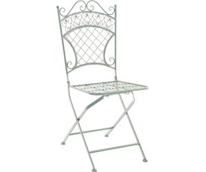 CLP Chaise de jardin Adelar pliable,bronze