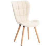 Chaise clp en bois non empilable non pliable interieur H. 88 cm beige beige G