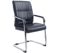 Chaise de visiteur XXL Anubis , Noir