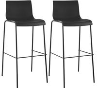 Tabourets de bar Hoover - Plastique (2 pièces)