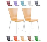 -CLP-Lot de 2 chaises visiteur Aaron-Array