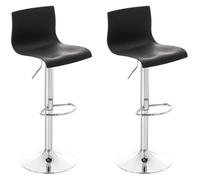 Tabourets de bar Hoover - Noir